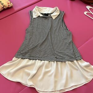 Striped sweater shirt